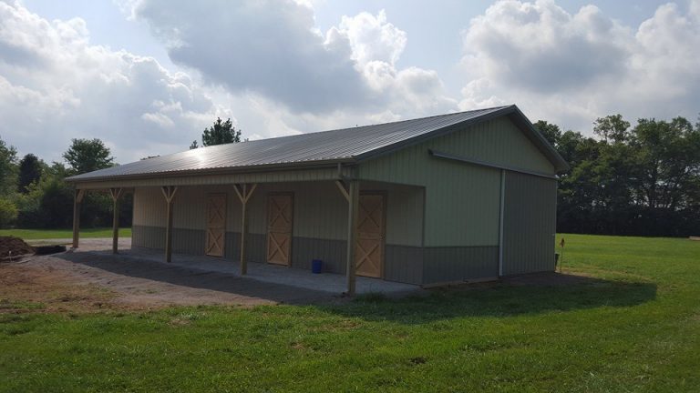 Horse Barn - Timberline Buildings