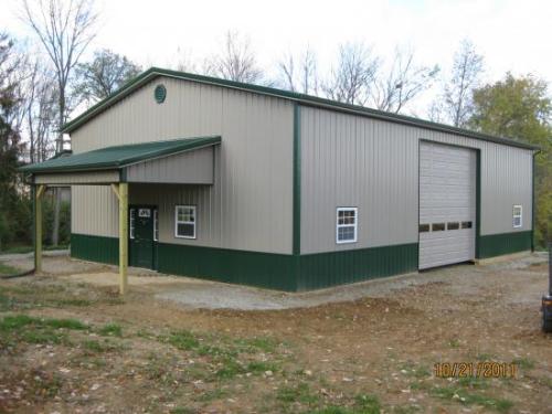 30'x56' storage building in Morrow, Ohio 