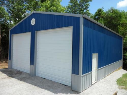 Progressive insurance agent's storage building