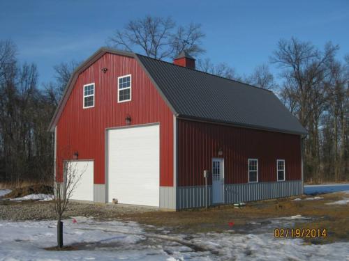 Classic Gambrel storage building with 2nd active floor for additional space!