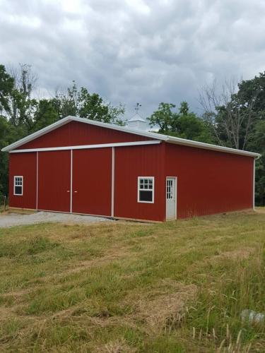Cordonnier Barn in Maineville, Ohio for Tractor Storage