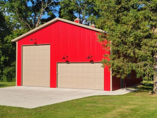 30'x48'x15'6 building in Liberty Township, Ohio